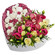 heart shaped bouquet with candies. Valki